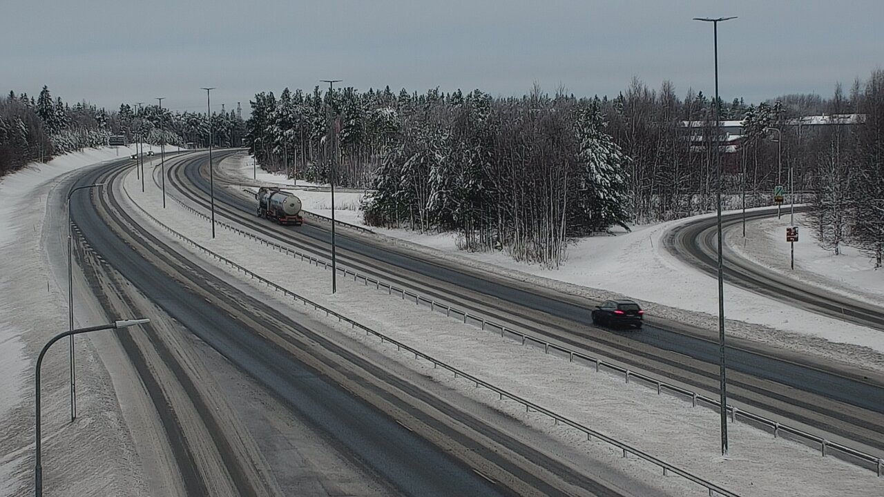 Weather Camera Image Väg 4 Kemi, Paattio, Kemi, Lappi