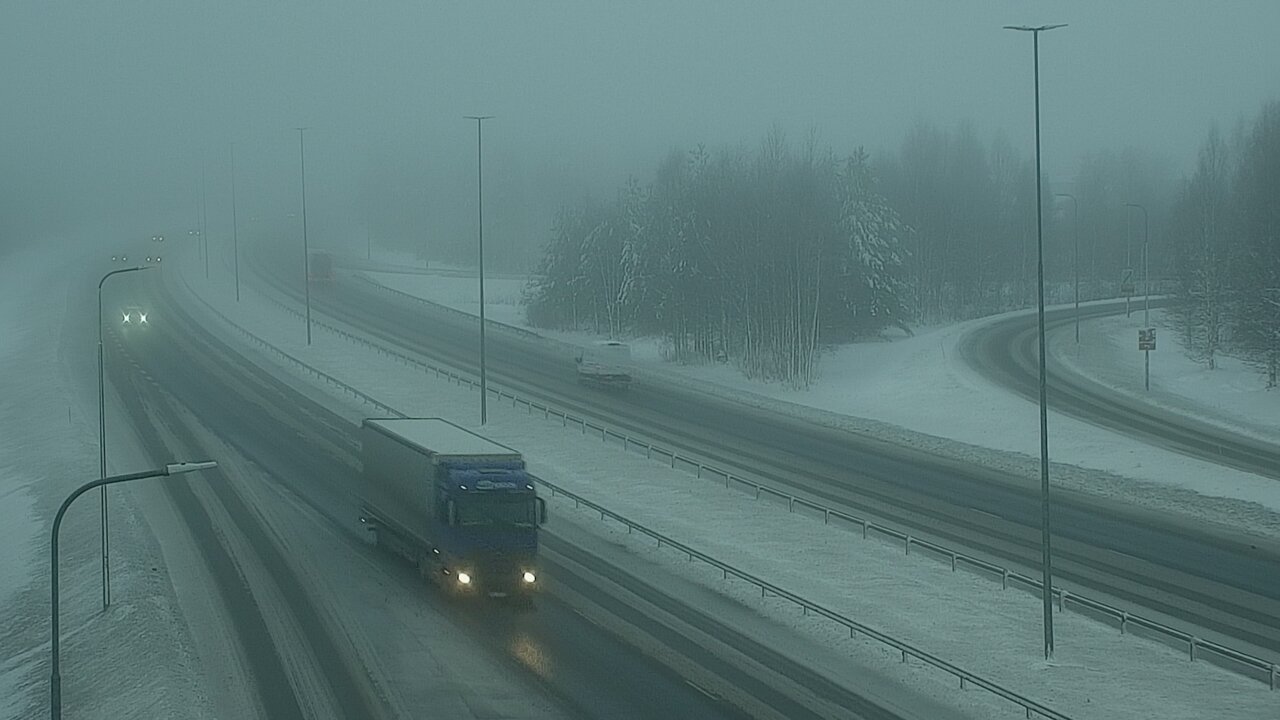 Weather Camera Image Väg 4 Kemi, Paattio, Kemi, Lappi