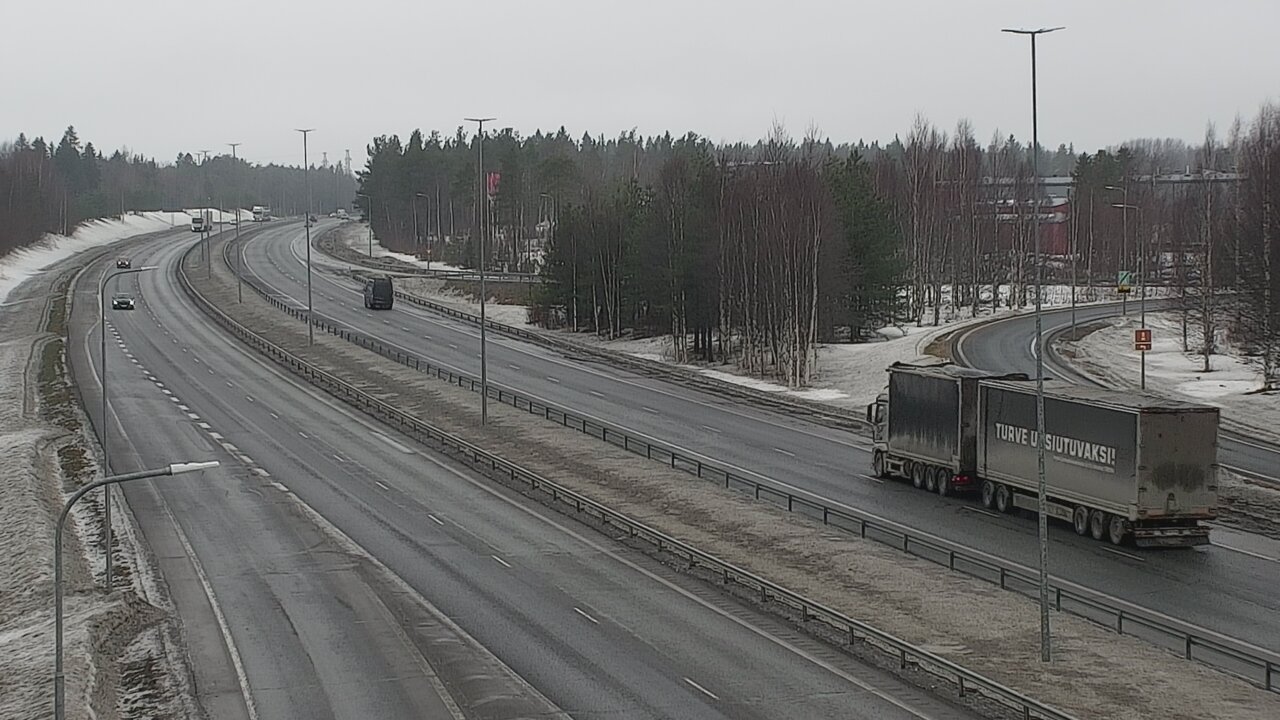 Weather Camera Image Väg 4 Kemi, Paattio, Kemi, Lappi