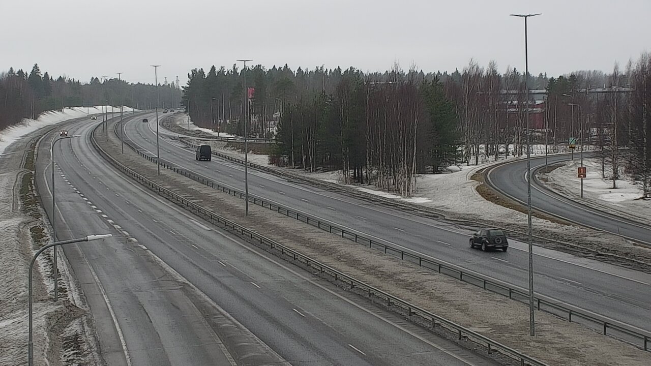 Weather Camera Image Väg 4 Kemi, Paattio, Kemi, Lappi