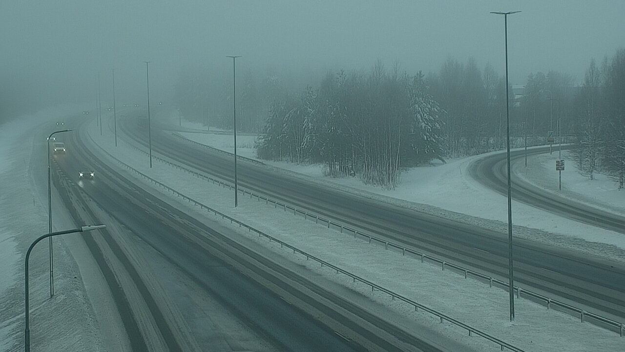 Weather Camera Image Väg 4 Kemi, Paattio, Kemi, Lappi