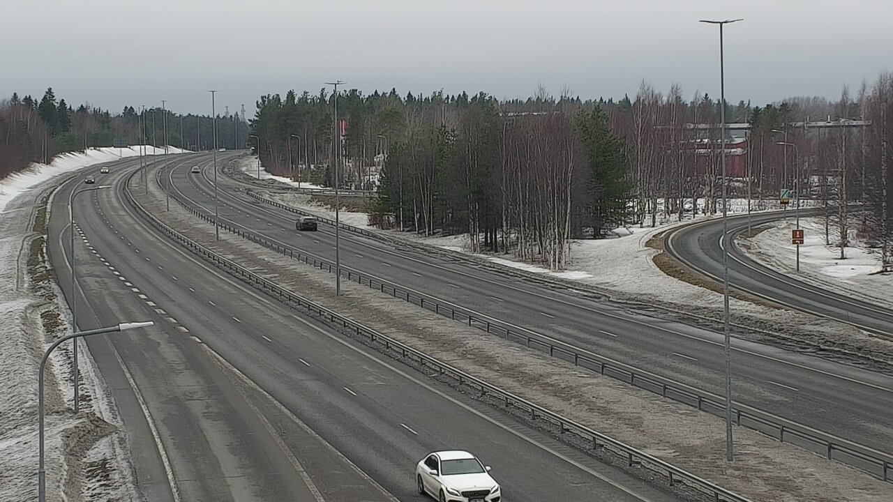 Weather Camera Image Väg 4 Kemi, Paattio, Kemi, Lappi