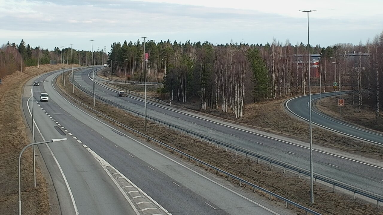 Weather Camera Image Väg 4 Kemi, Paattio, Kemi, Lappi