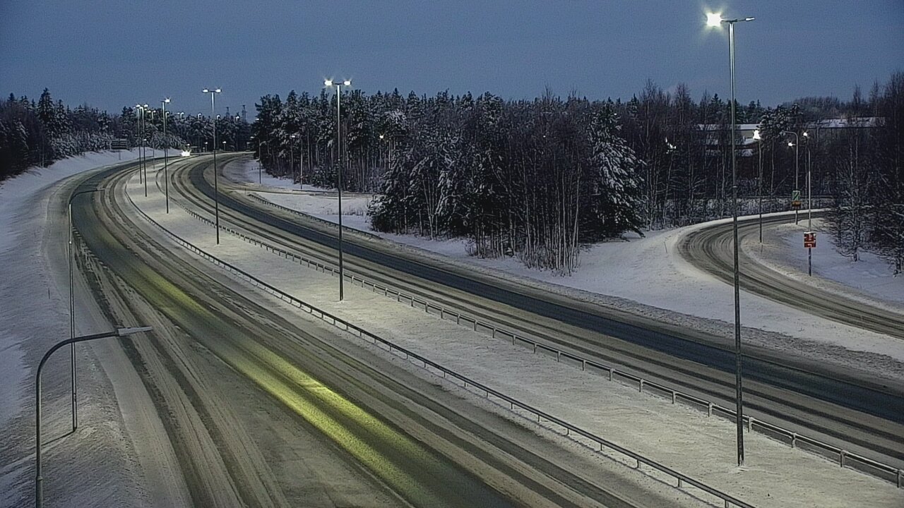 Weather Camera Image Väg 4 Kemi, Paattio, Kemi, Lappi