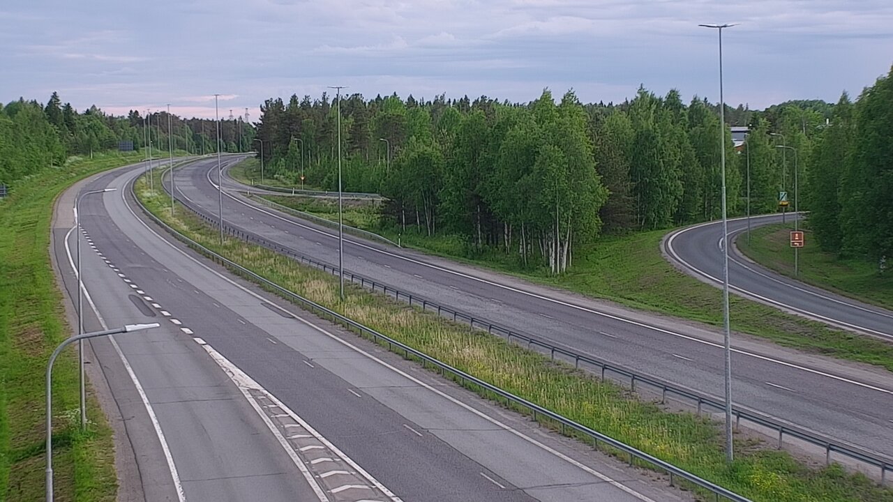 Weather Camera Image Väg 4 Kemi, Paattio, Kemi, Lappi