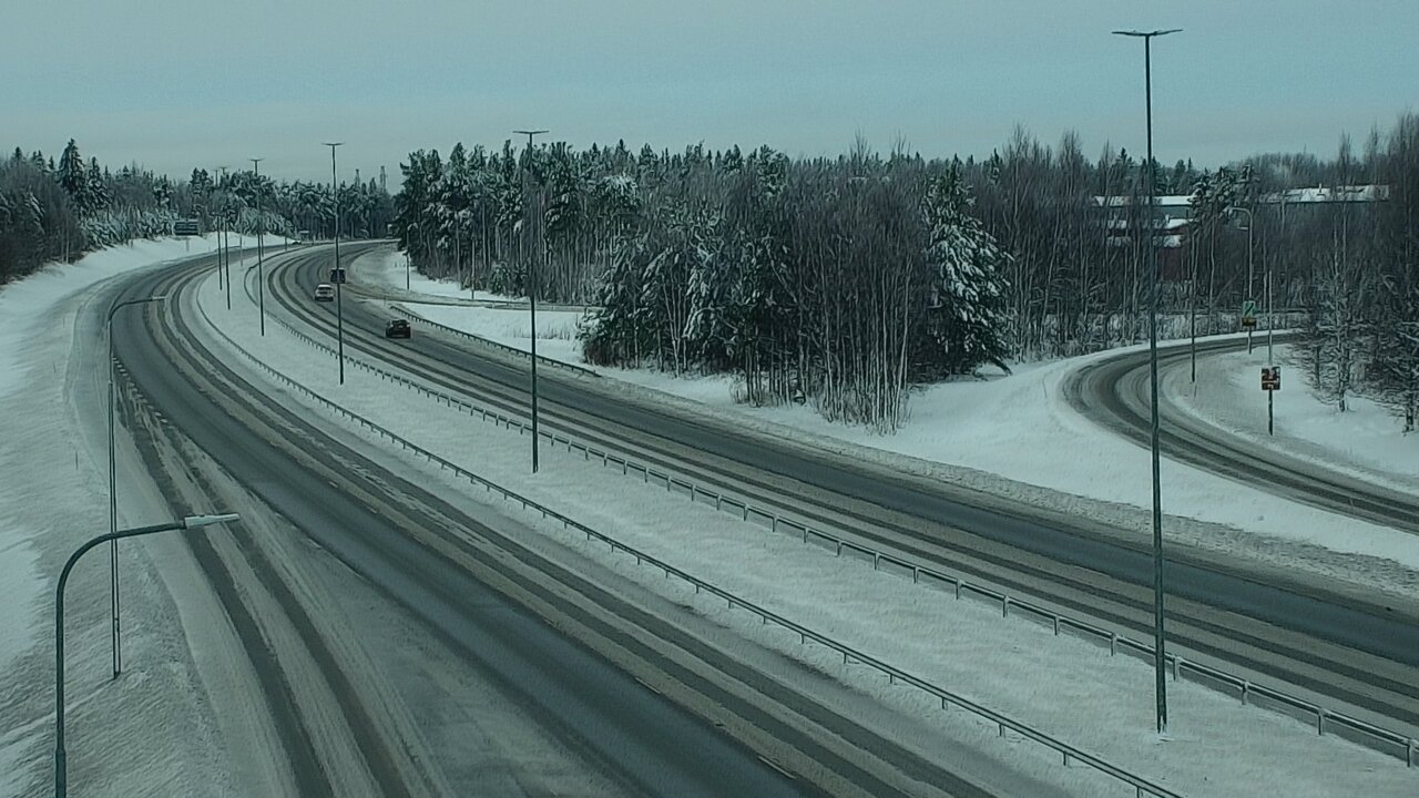 Weather Camera Image Väg 4 Kemi, Paattio, Kemi, Lappi