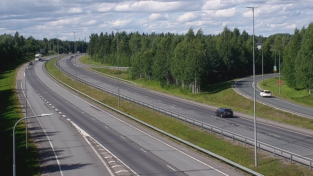 Weather Camera Image Väg 4 Kemi, Paattio, Kemi, Lappi