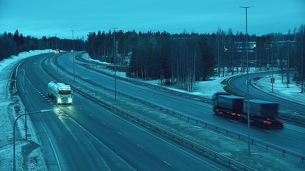 Weather Camera Image Road 4 Kemi, Paattio, Kemi, Lappi