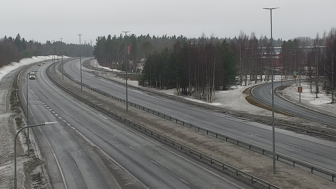 Weather Camera Image Väg 4 Kemi, Paattio, Kemi, Lappi