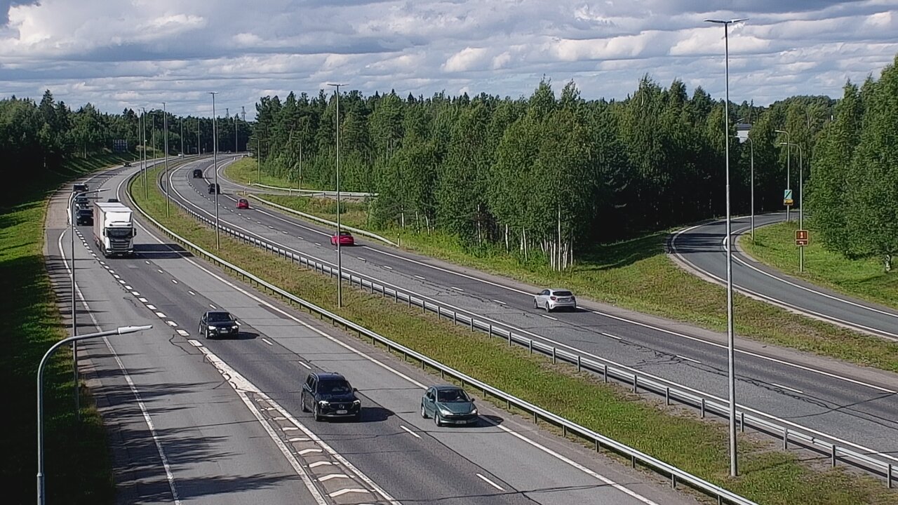 Weather Camera Image Väg 4 Kemi, Paattio, Kemi, Lappi