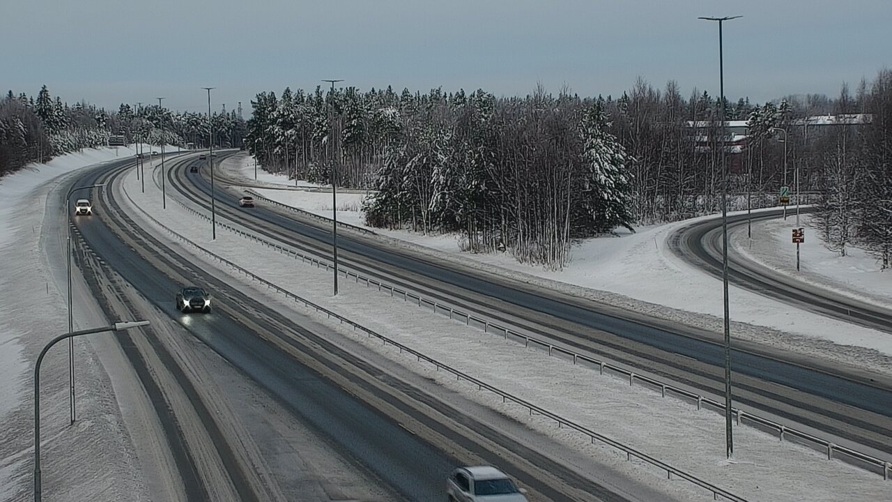 Weather Camera Image Väg 4 Kemi, Paattio, Kemi, Lappi