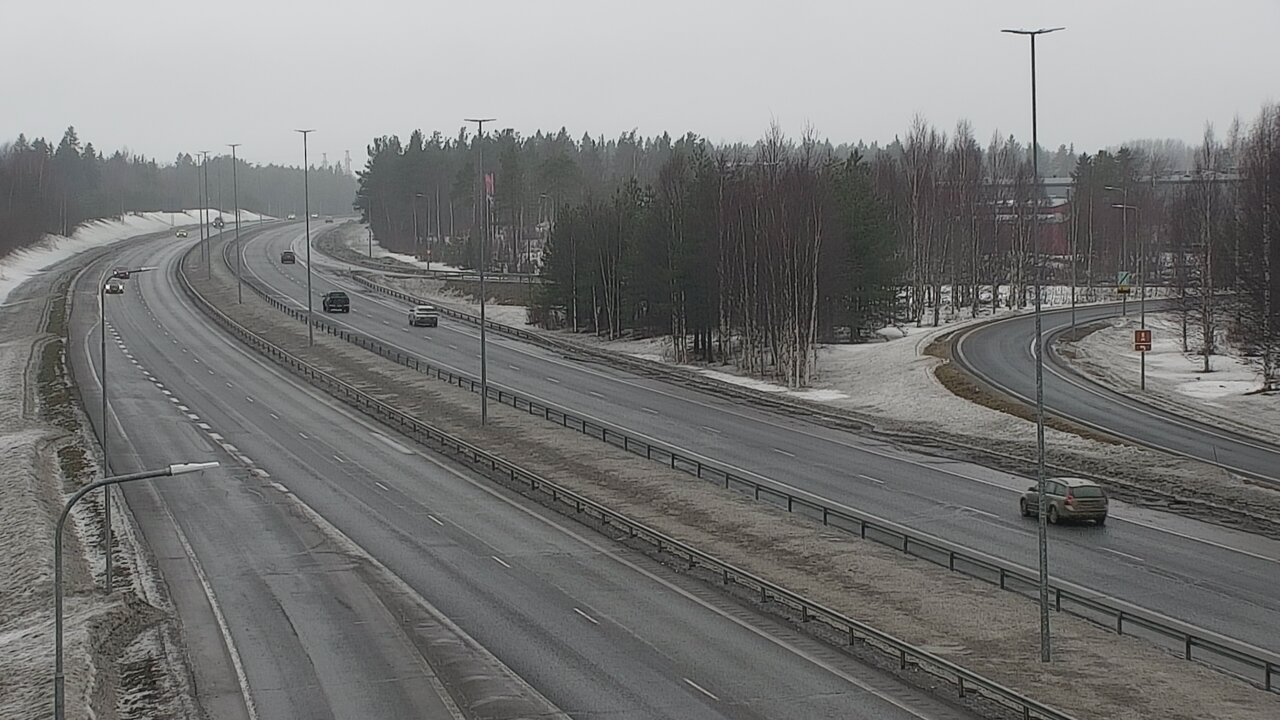 Weather Camera Image Väg 4 Kemi, Paattio, Kemi, Lappi