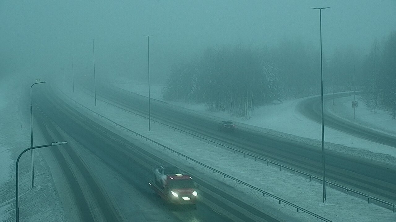 Weather Camera Image Väg 4 Kemi, Paattio, Kemi, Lappi