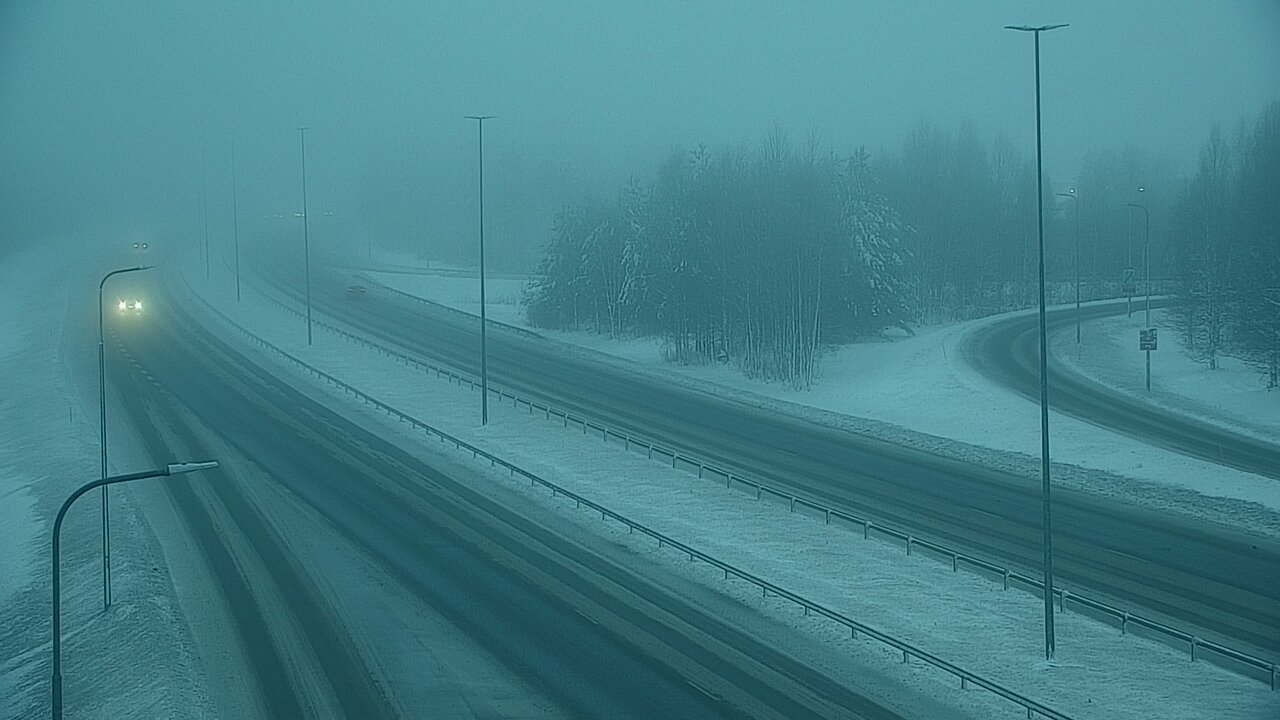 Weather Camera Image Väg 4 Kemi, Paattio, Kemi, Lappi