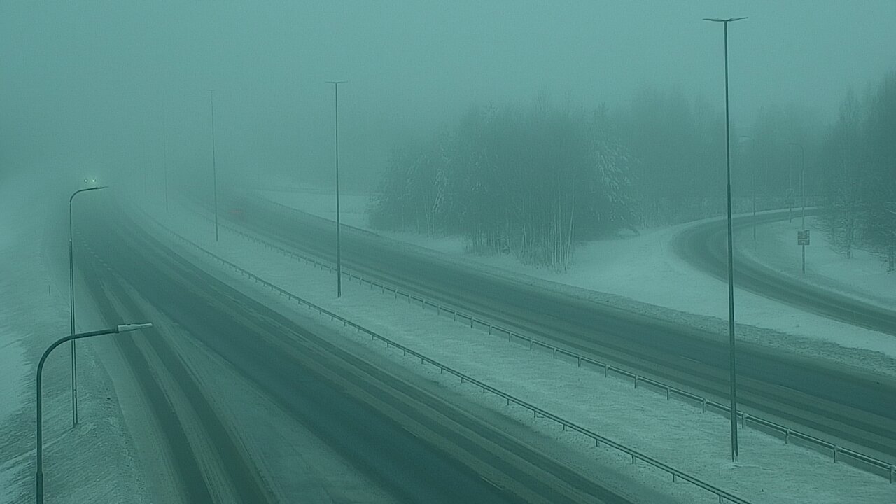 Weather Camera Image Väg 4 Kemi, Paattio, Kemi, Lappi