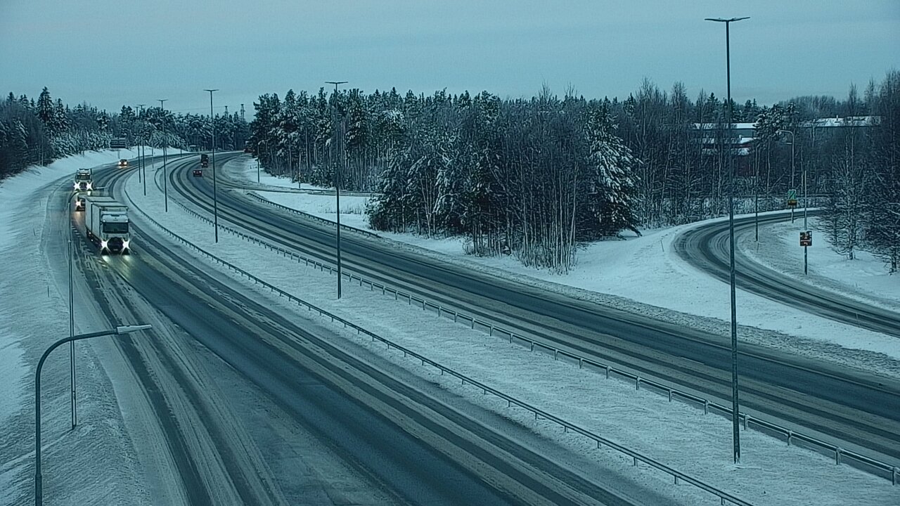 Weather Camera Image Väg 4 Kemi, Paattio, Kemi, Lappi