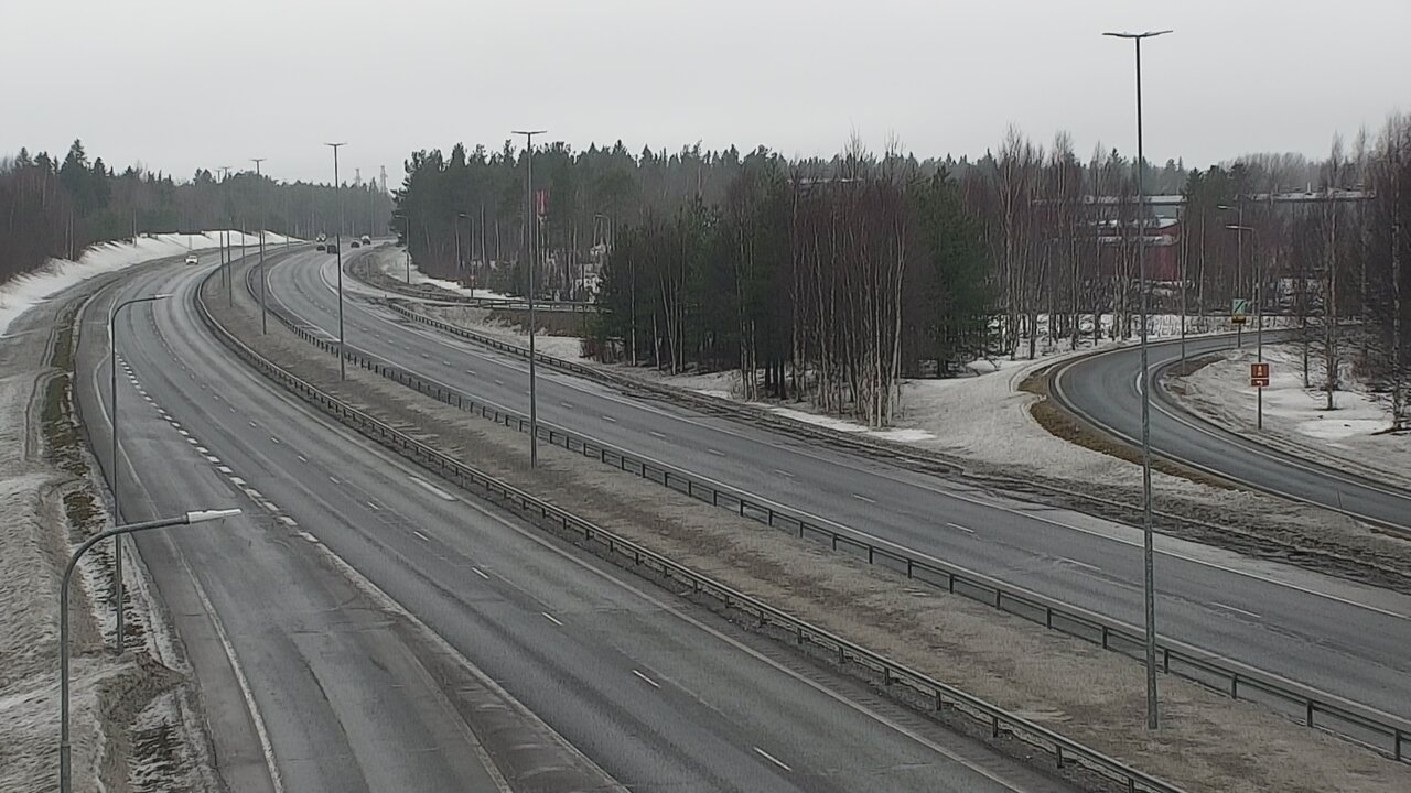 Weather Camera Image Väg 4 Kemi, Paattio, Kemi, Lappi