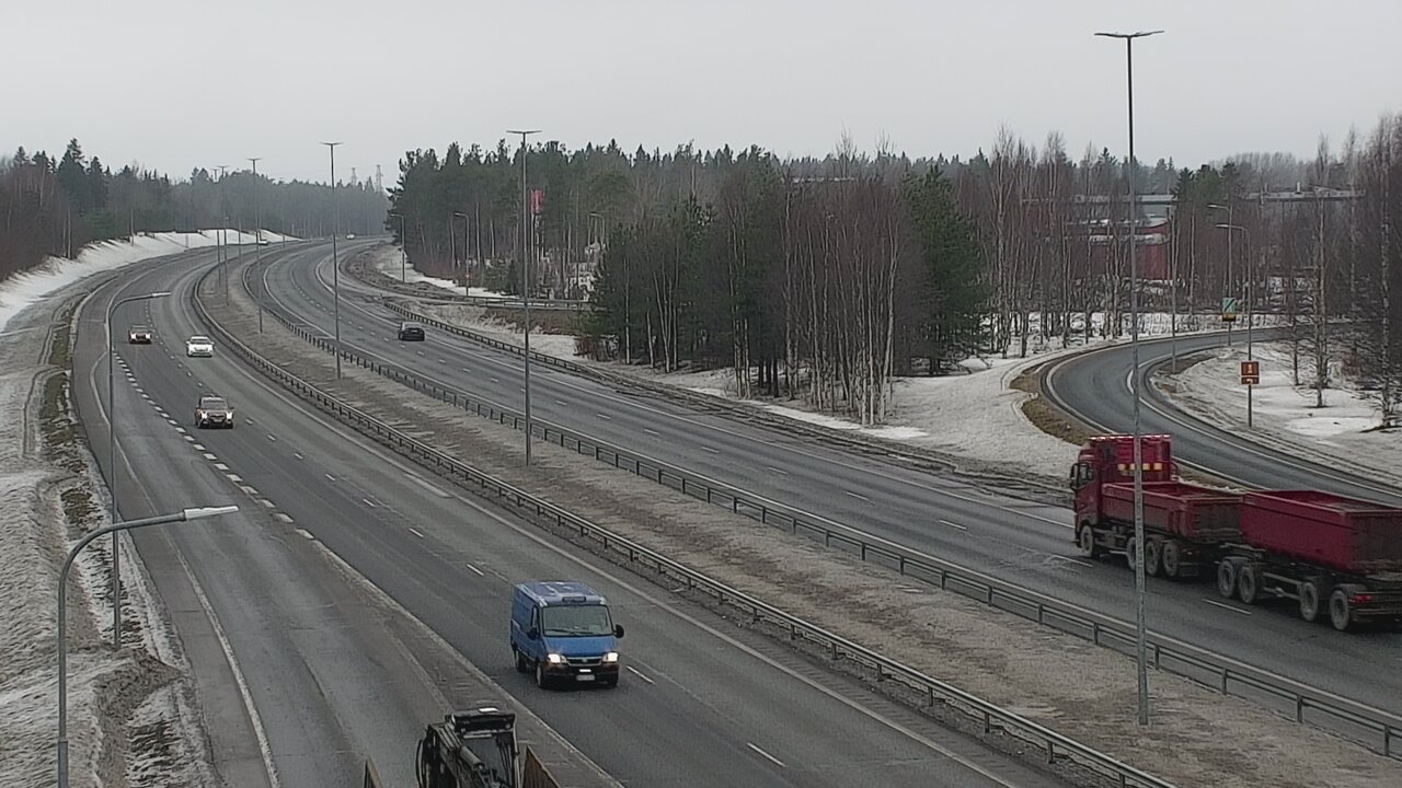 Weather Camera Image Väg 4 Kemi, Paattio, Kemi, Lappi