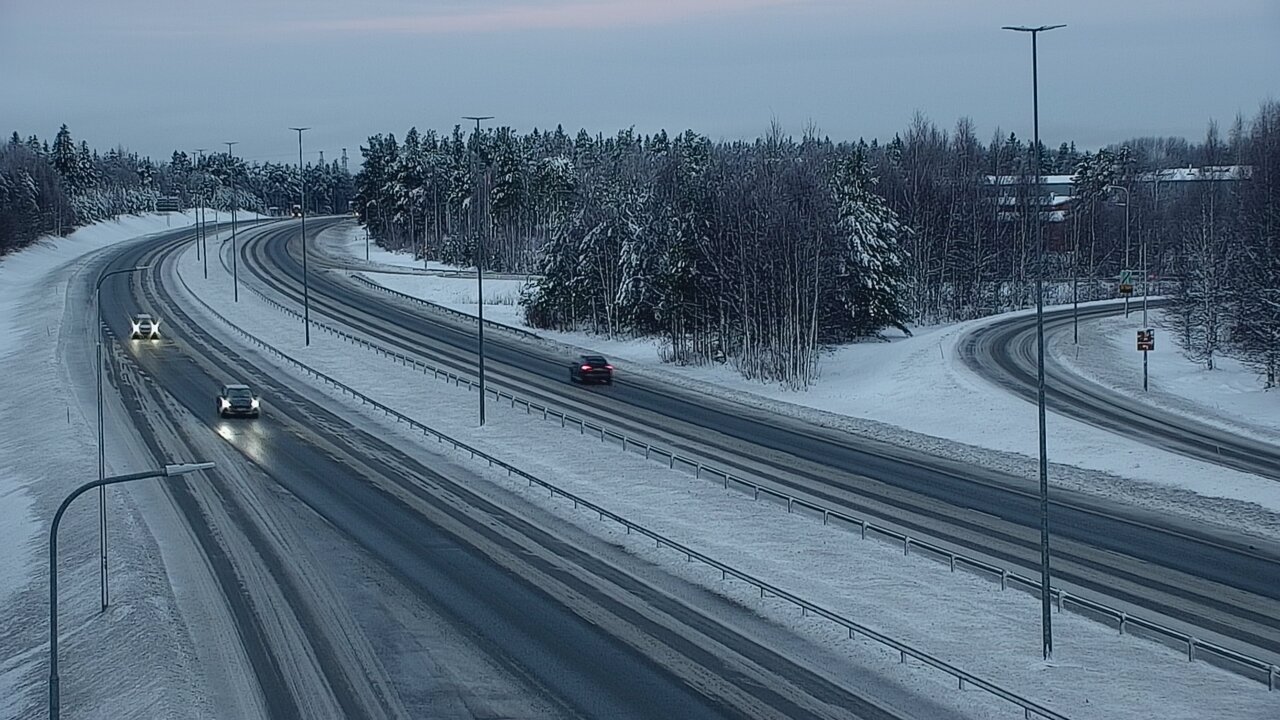 Weather Camera Image Väg 4 Kemi, Paattio, Kemi, Lappi