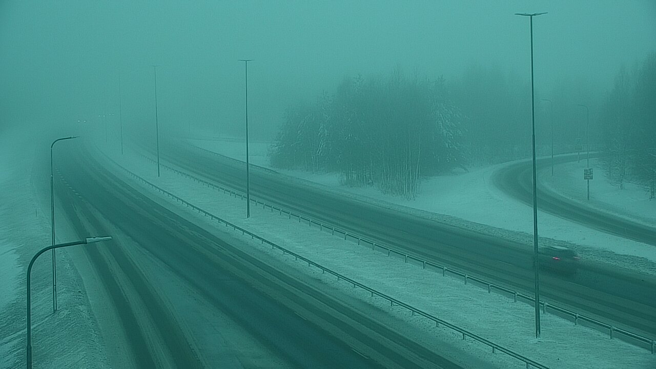 Weather Camera Image Väg 4 Kemi, Paattio, Kemi, Lappi