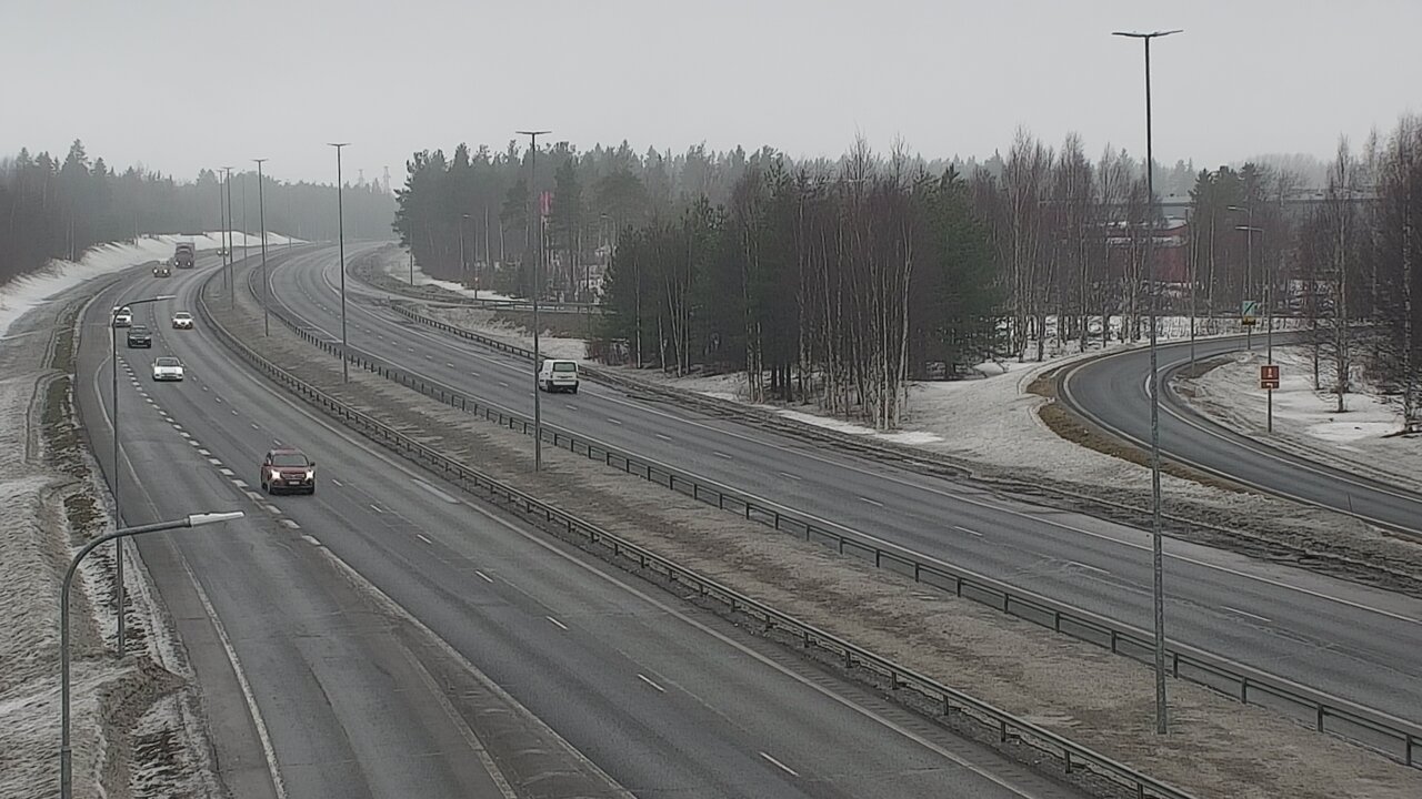 Weather Camera Image Väg 4 Kemi, Paattio, Kemi, Lappi