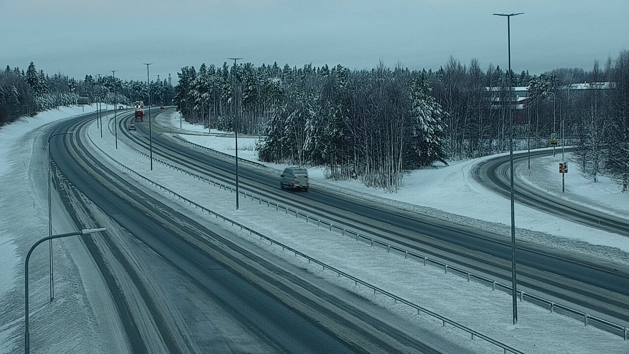 Weather Camera Image Väg 4 Kemi, Paattio, Kemi, Lappi