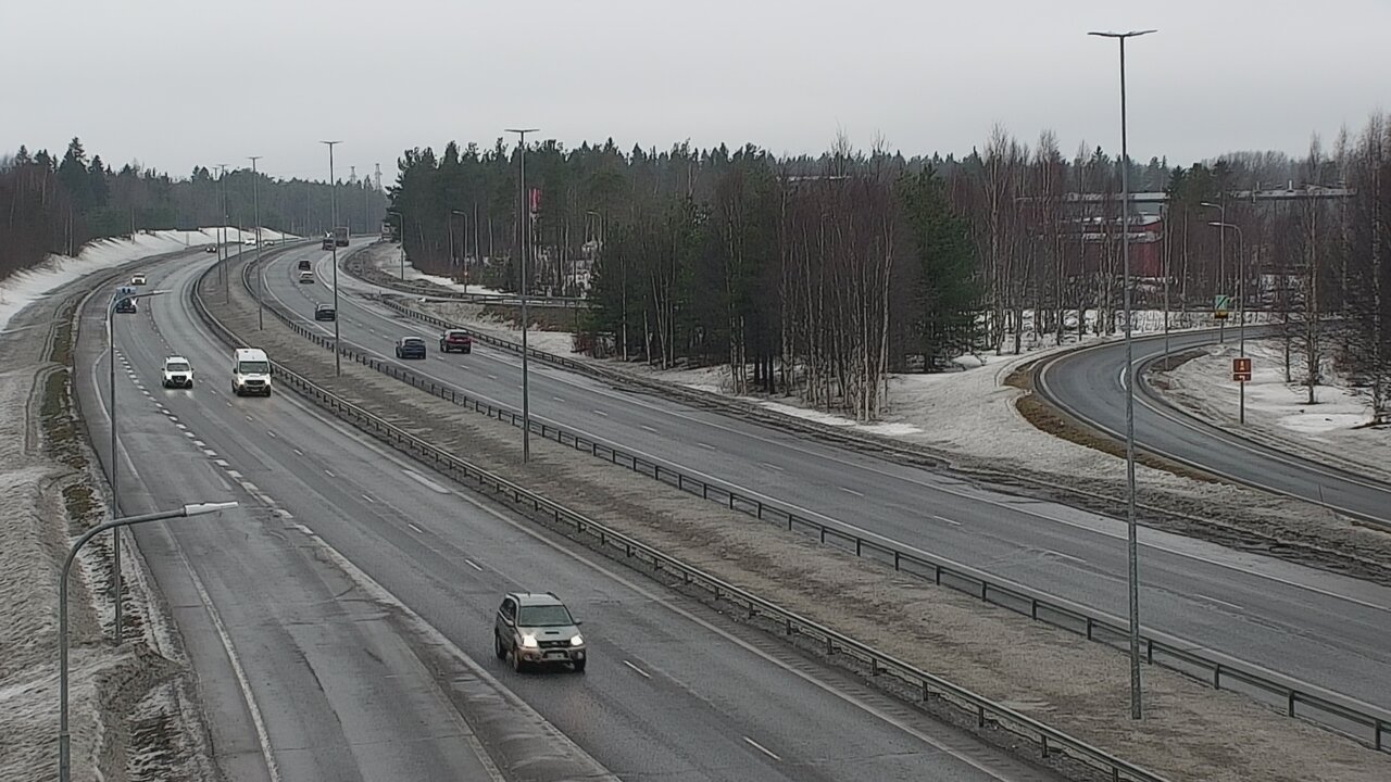 Weather Camera Image Väg 4 Kemi, Paattio, Kemi, Lappi