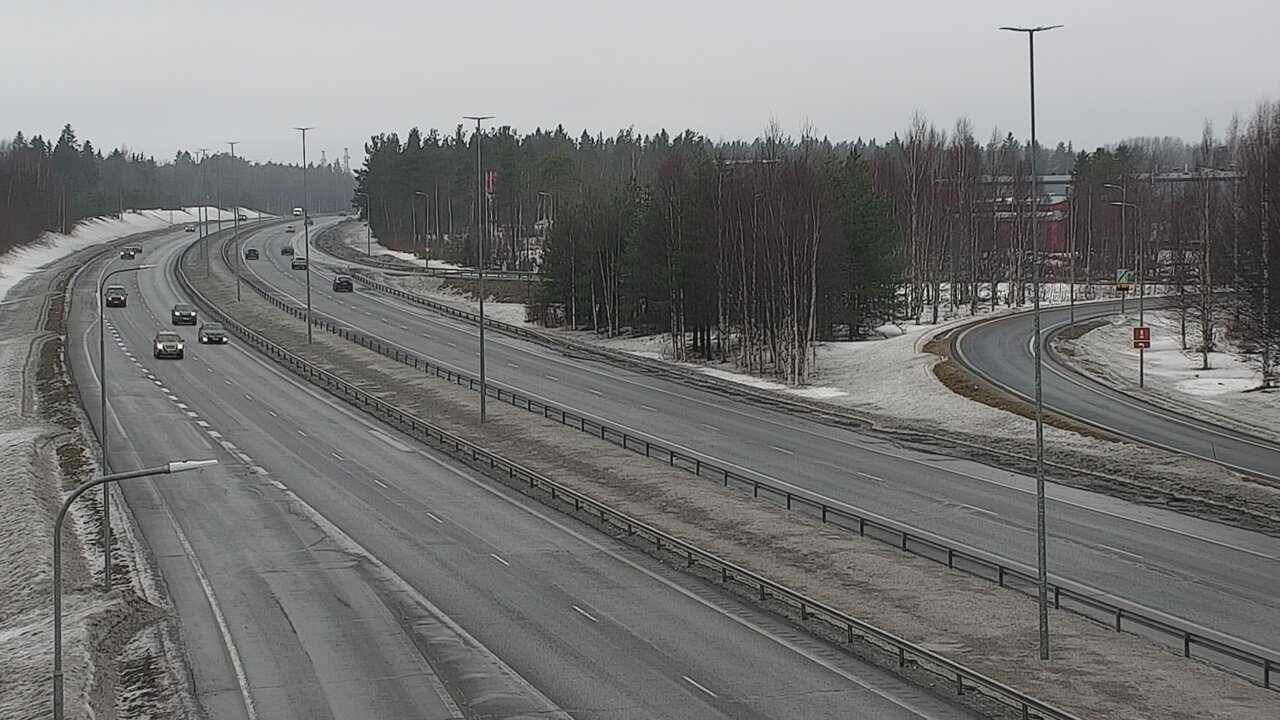 Weather Camera Image Väg 4 Kemi, Paattio, Kemi, Lappi