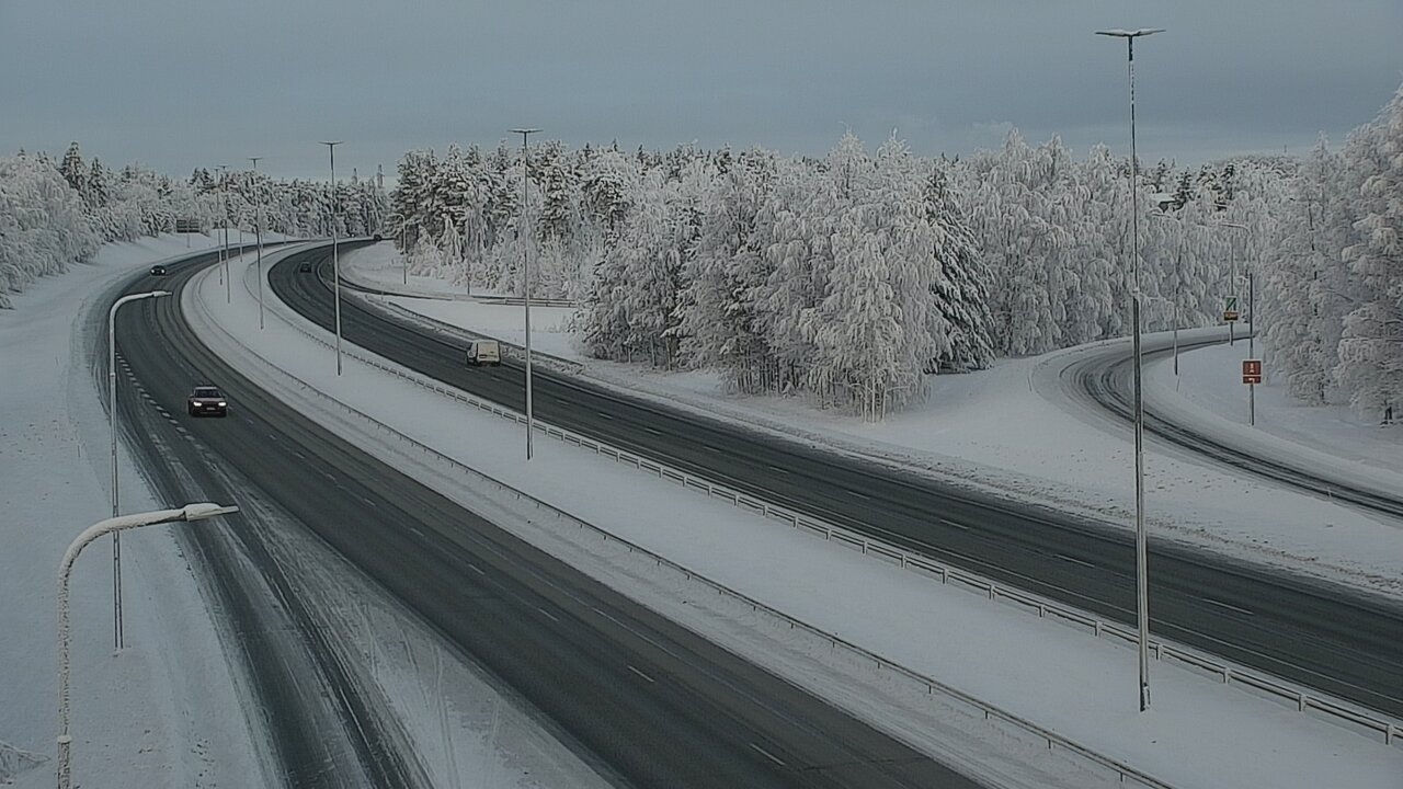 Weather Camera Image Väg 4 Kemi, Paattio, Kemi, Lappi