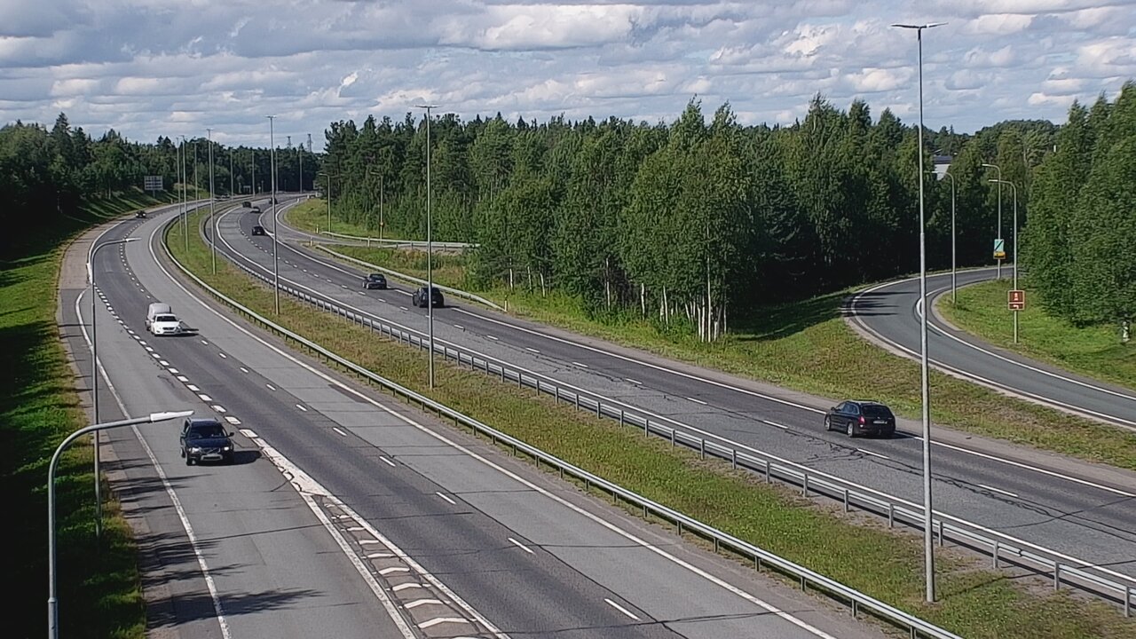Weather Camera Image Väg 4 Kemi, Paattio, Kemi, Lappi