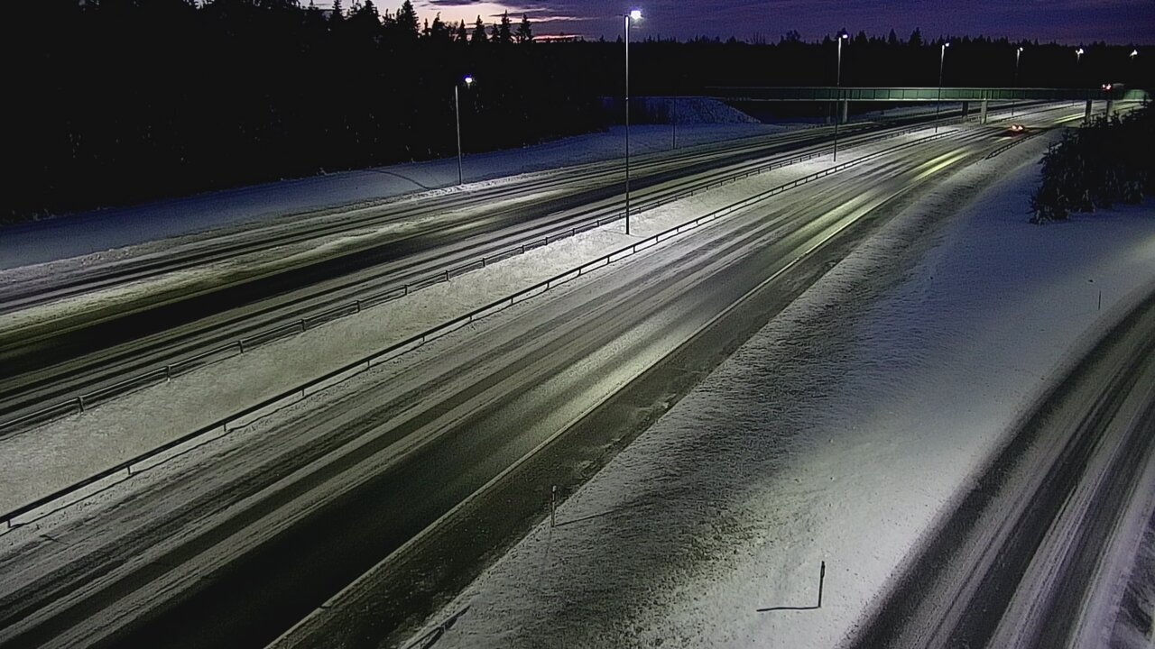 Weather Camera Image Väg 4 Kemi, Paattio, Kemi, Lappi