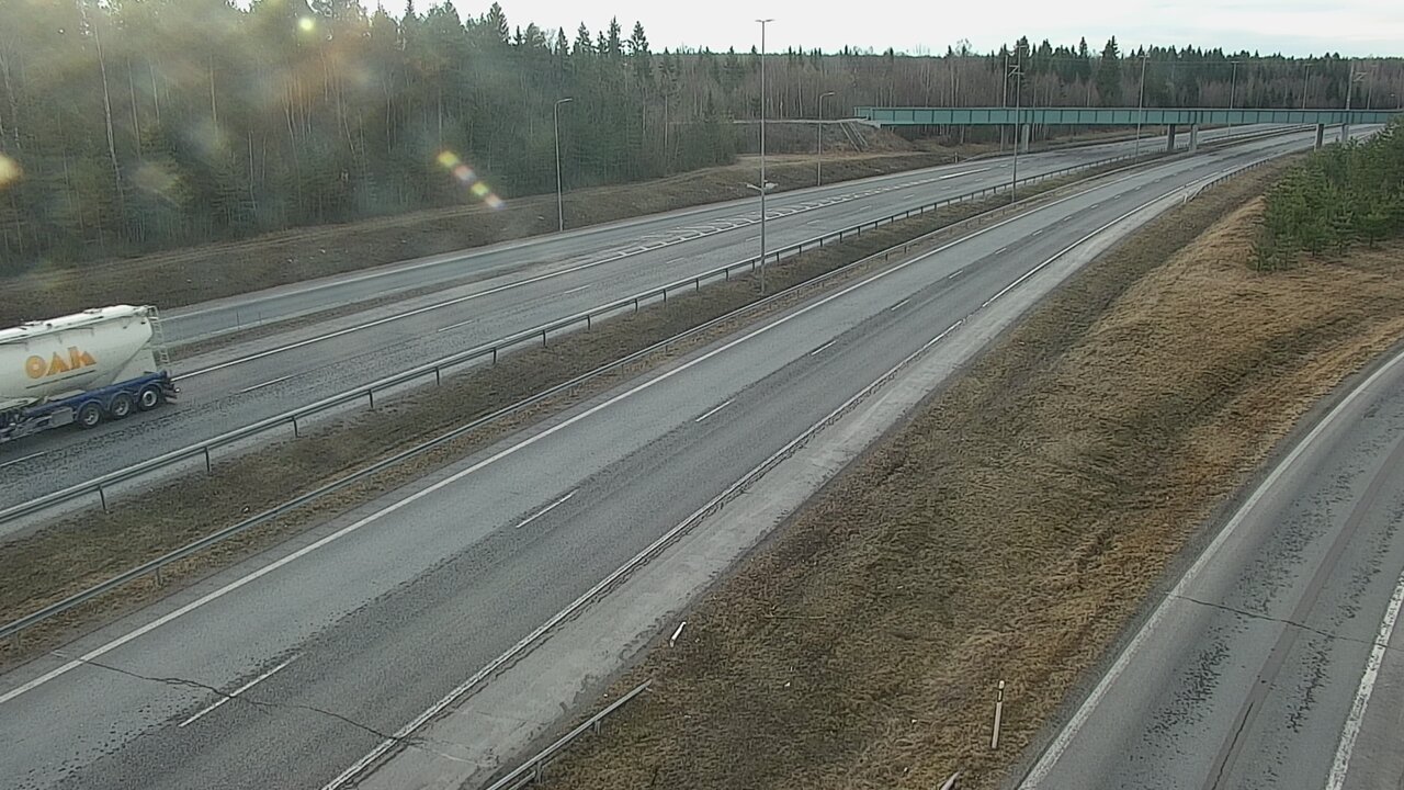 Weather Camera Image Väg 4 Kemi, Paattio, Kemi, Lappi