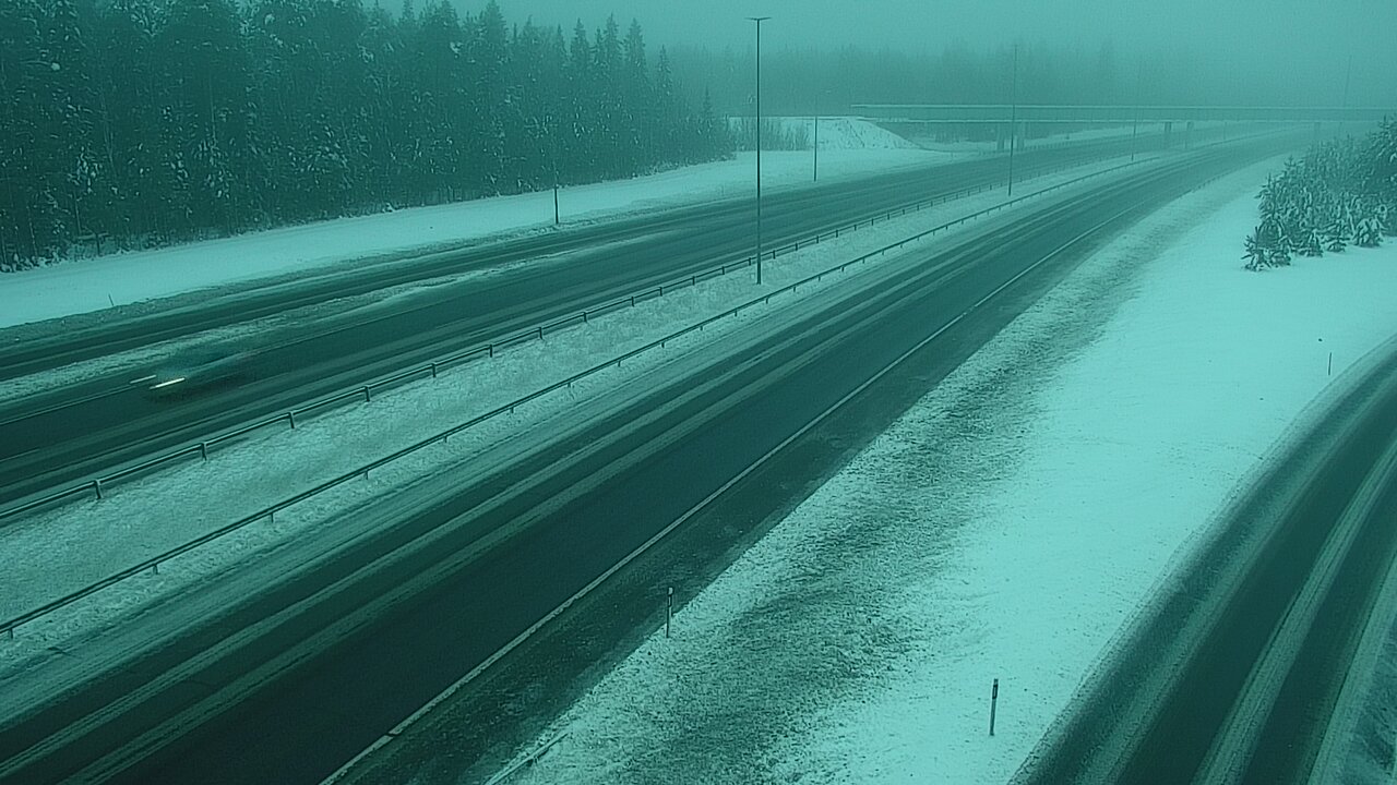 Weather Camera Image Väg 4 Kemi, Paattio, Kemi, Lappi