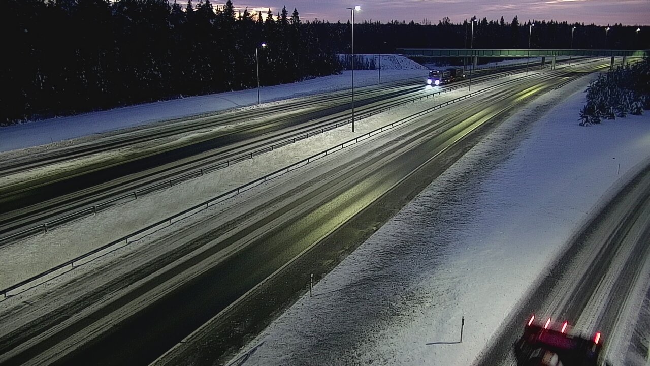 Weather Camera Image Väg 4 Kemi, Paattio, Kemi, Lappi