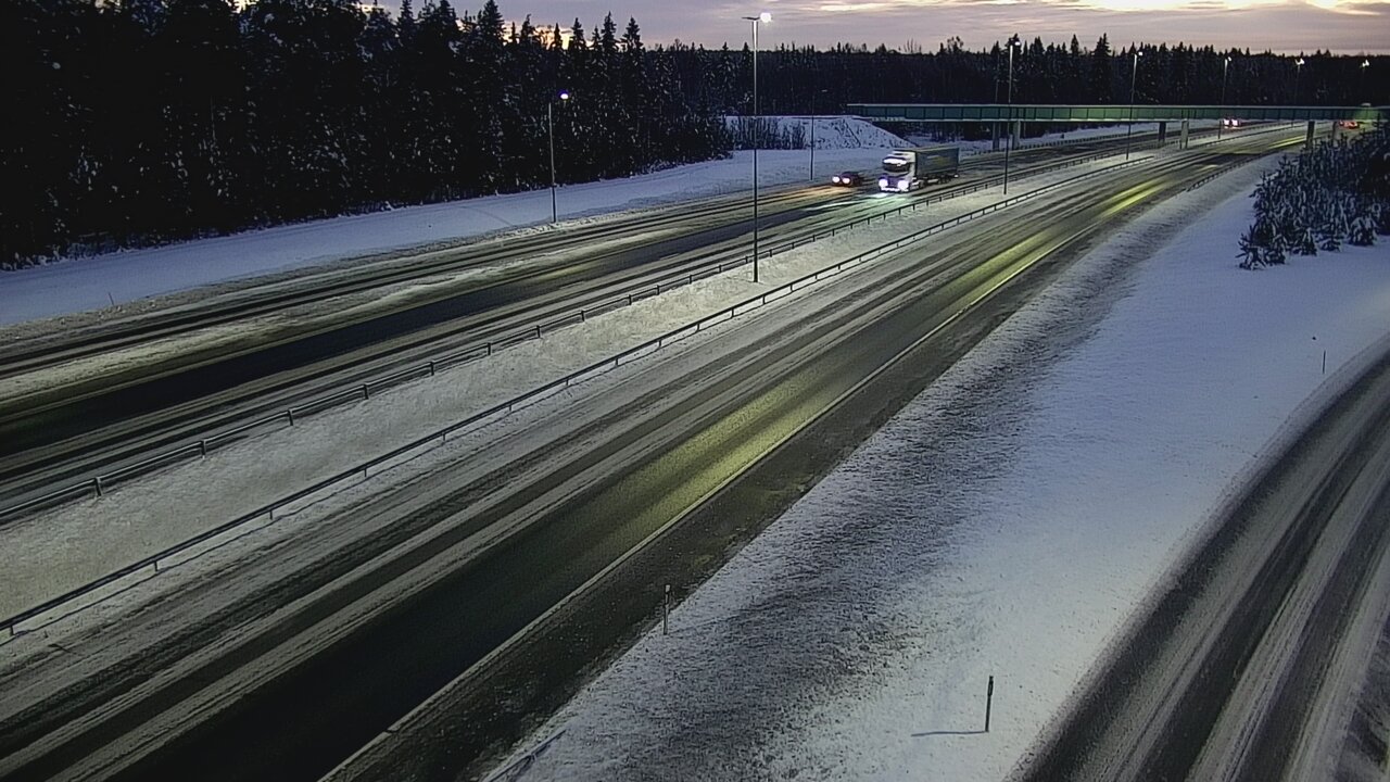 Weather Camera Image Väg 4 Kemi, Paattio, Kemi, Lappi