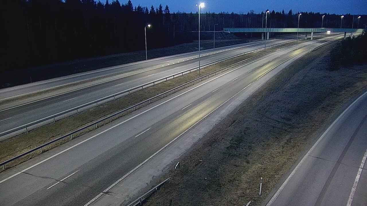 Weather Camera Image Väg 4 Kemi, Paattio, Kemi, Lappi