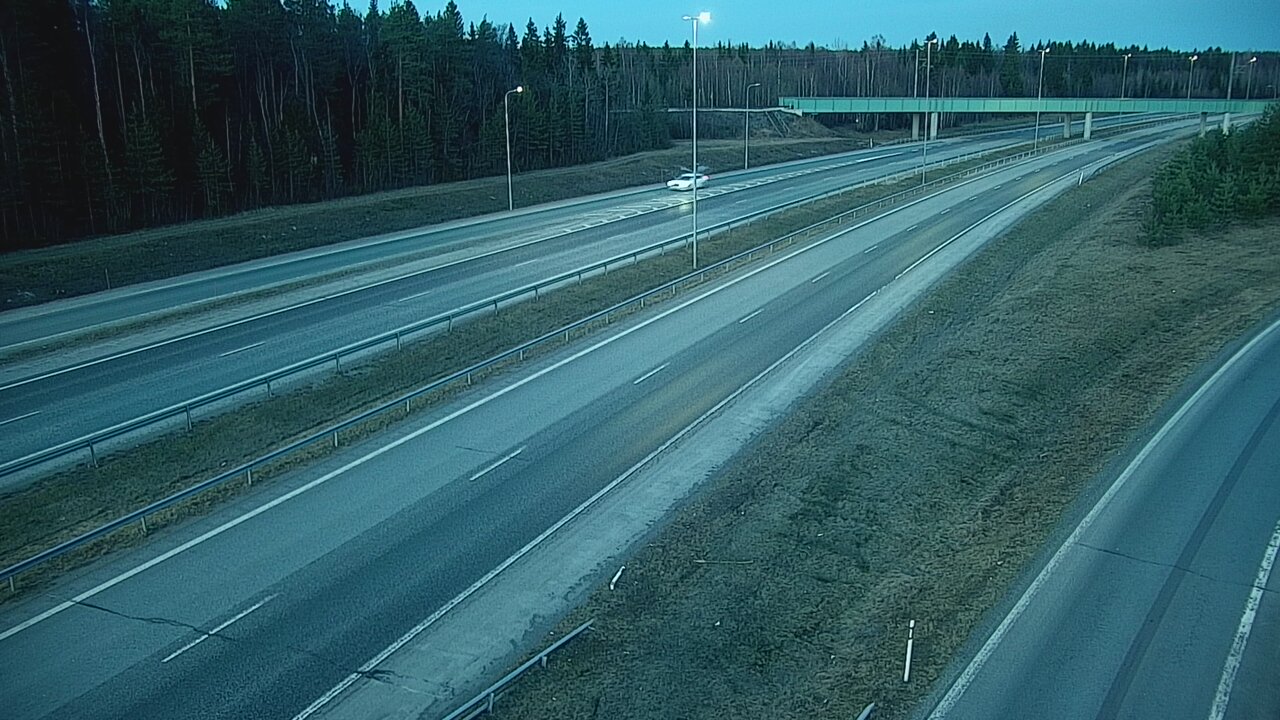 Weather Camera Image Väg 4 Kemi, Paattio, Kemi, Lappi