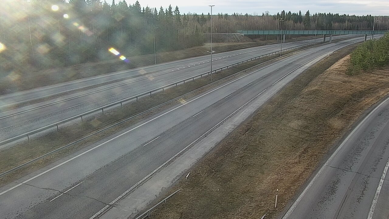 Weather Camera Image Väg 4 Kemi, Paattio, Kemi, Lappi