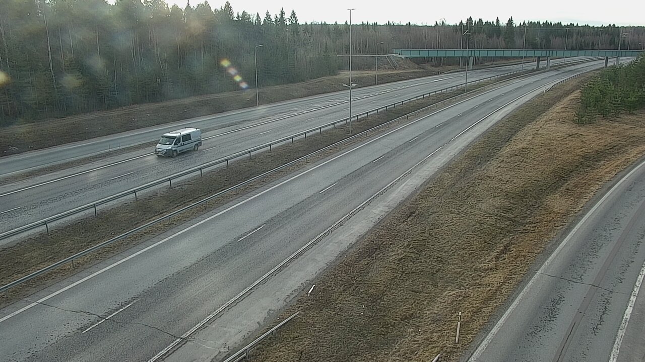 Weather Camera Image Väg 4 Kemi, Paattio, Kemi, Lappi