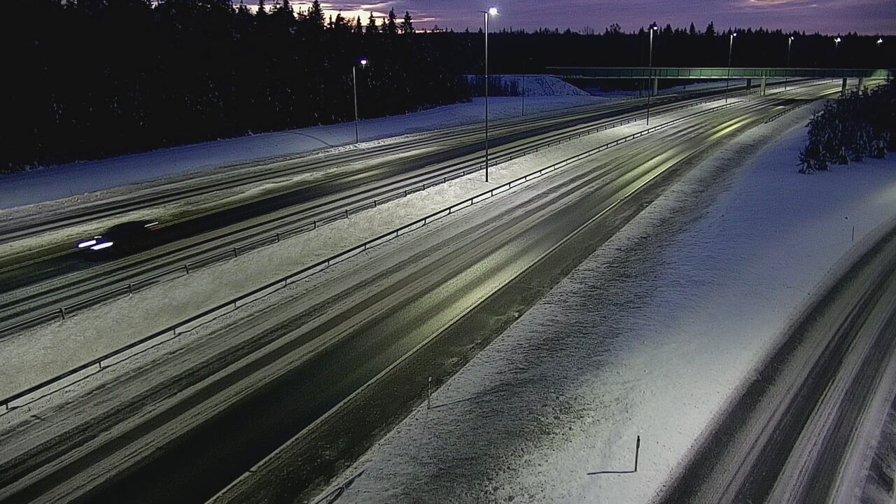 Weather Camera Image Väg 4 Kemi, Paattio, Kemi, Lappi