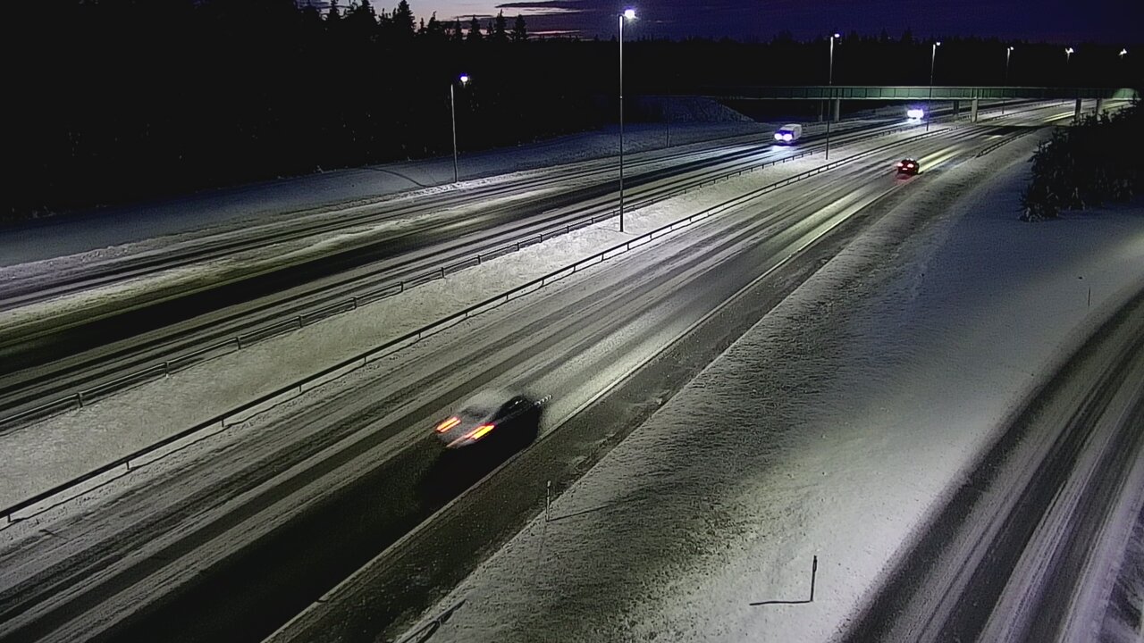 Weather Camera Image Väg 4 Kemi, Paattio, Kemi, Lappi