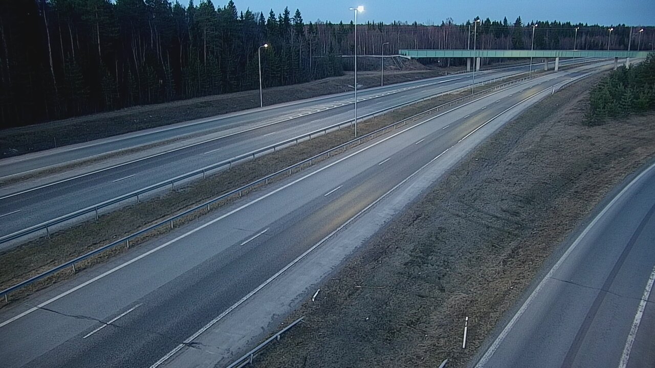 Weather Camera Image Väg 4 Kemi, Paattio, Kemi, Lappi