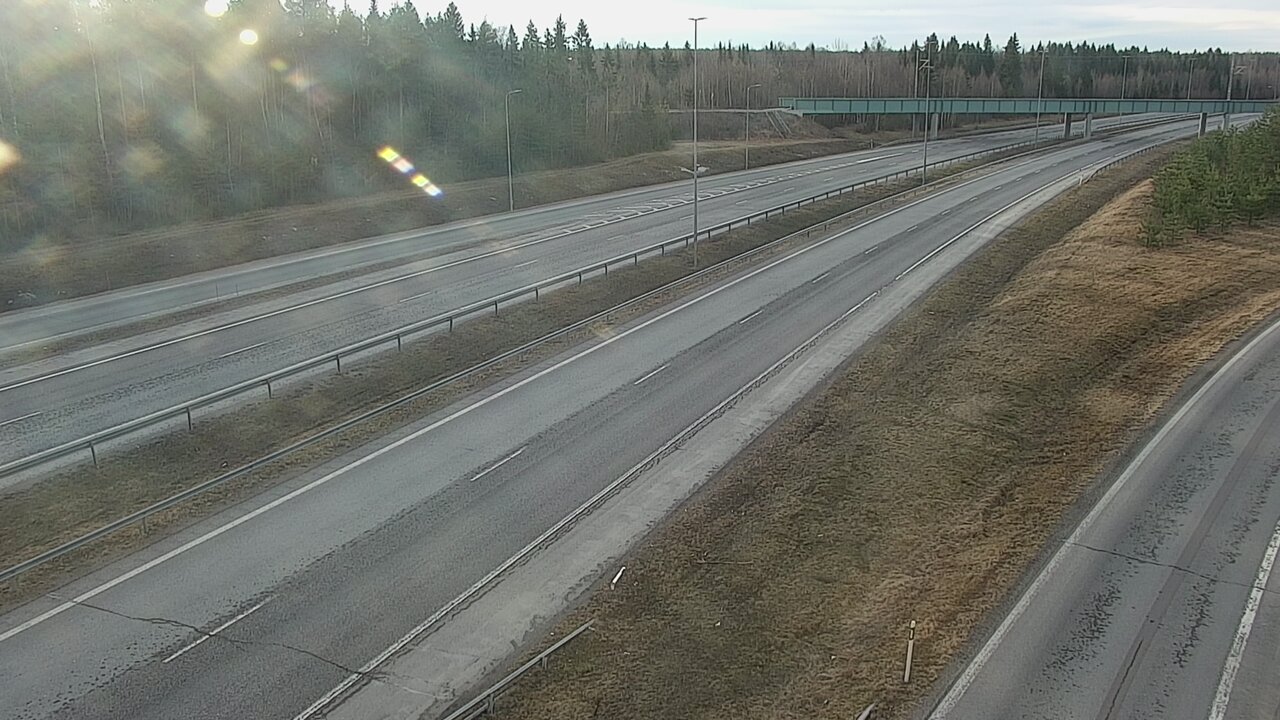 Weather Camera Image Väg 4 Kemi, Paattio, Kemi, Lappi