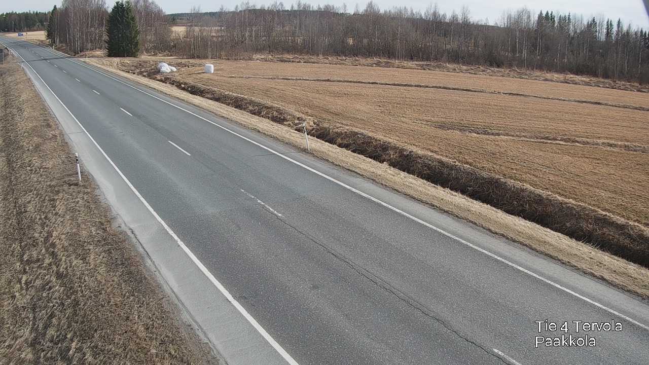 Weather Camera Image Väg 4 Tervola, Paakkola, Tervola, Lappi