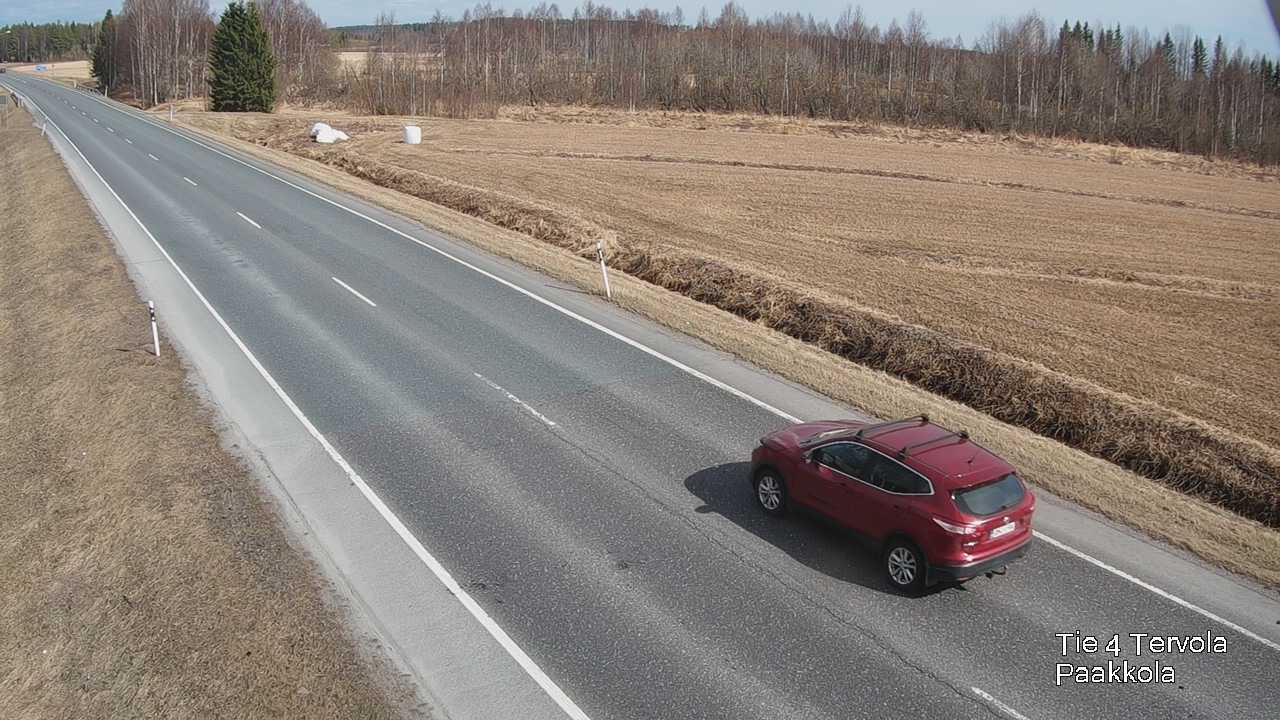 Kelikamerat Kuva Tie 4 Tervola, Paakkola, Tervola, Lappi