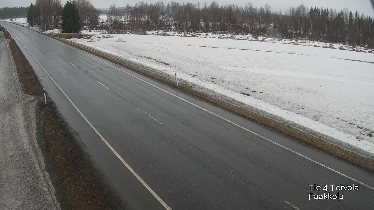 Weather Camera Image Väg 4 Tervola, Paakkola, Tervola, Lappi