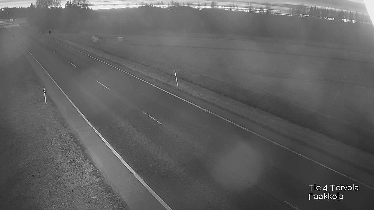 Weather Camera Image Väg 4 Tervola, Paakkola, Tervola, Lappi
