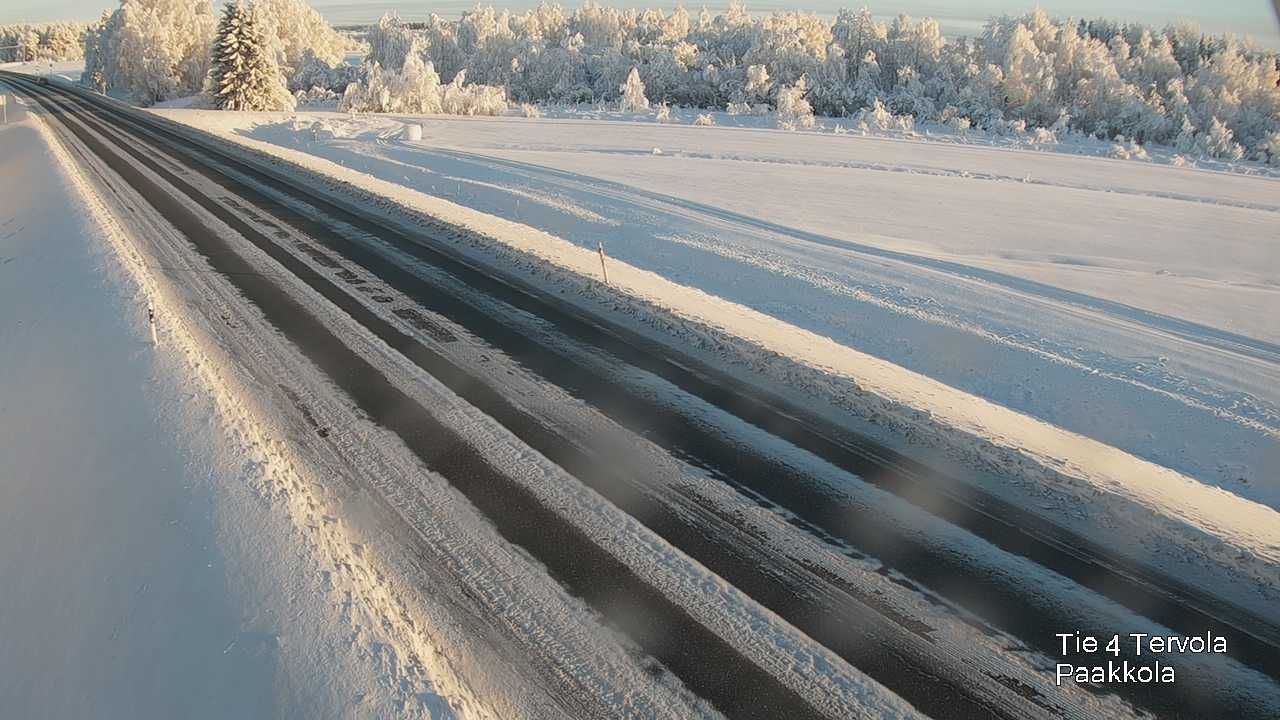 Weather Camera Image Väg 4 Tervola, Paakkola, Tervola, Lappi