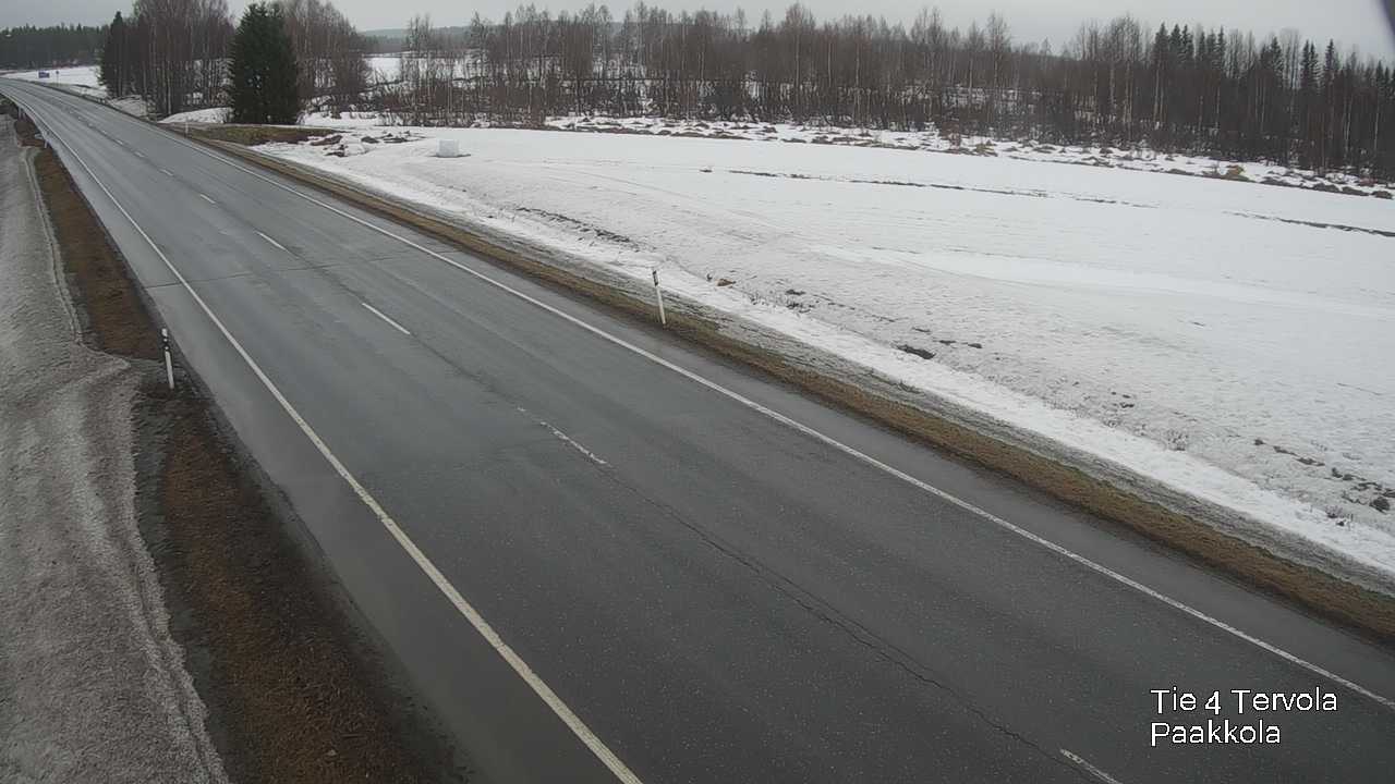 Weather Camera Image Väg 4 Tervola, Paakkola, Tervola, Lappi