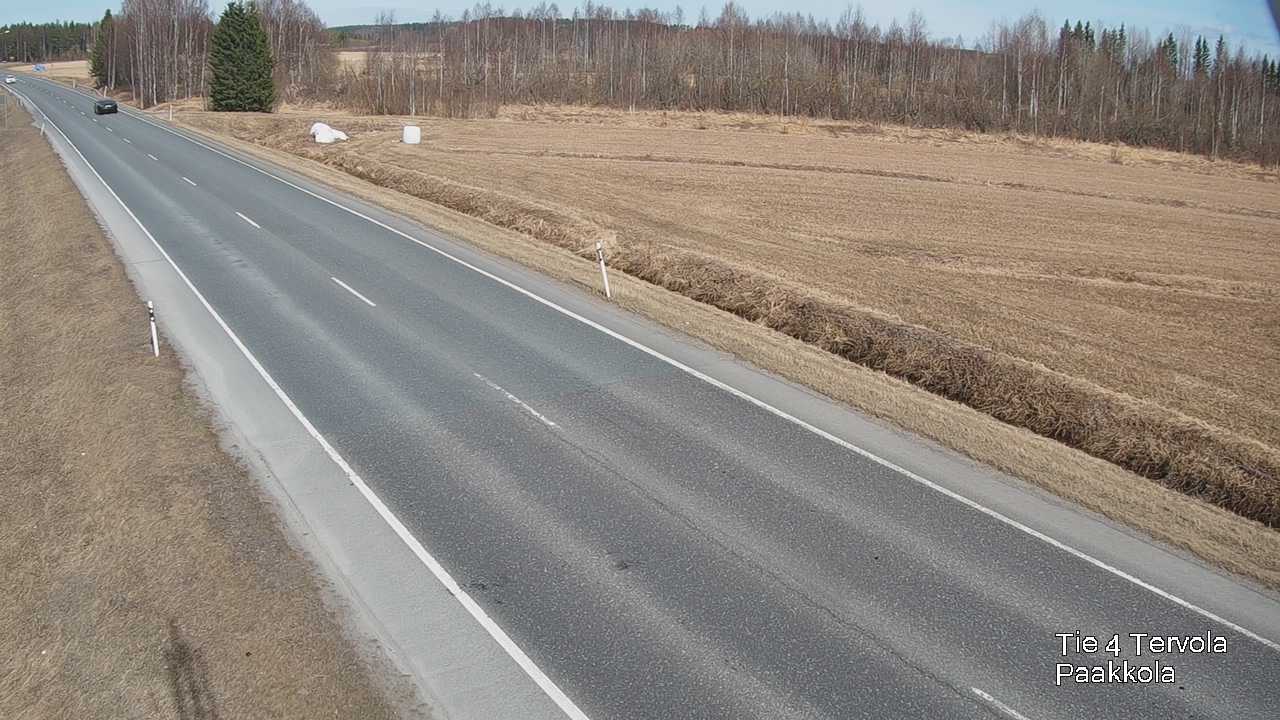 Weather Camera Image Väg 4 Tervola, Paakkola, Tervola, Lappi